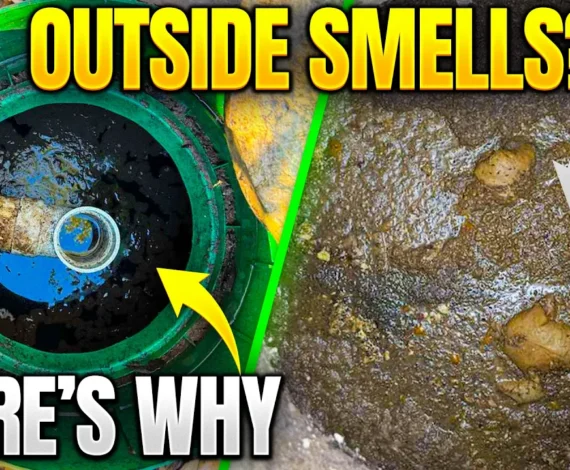 Septic system smells