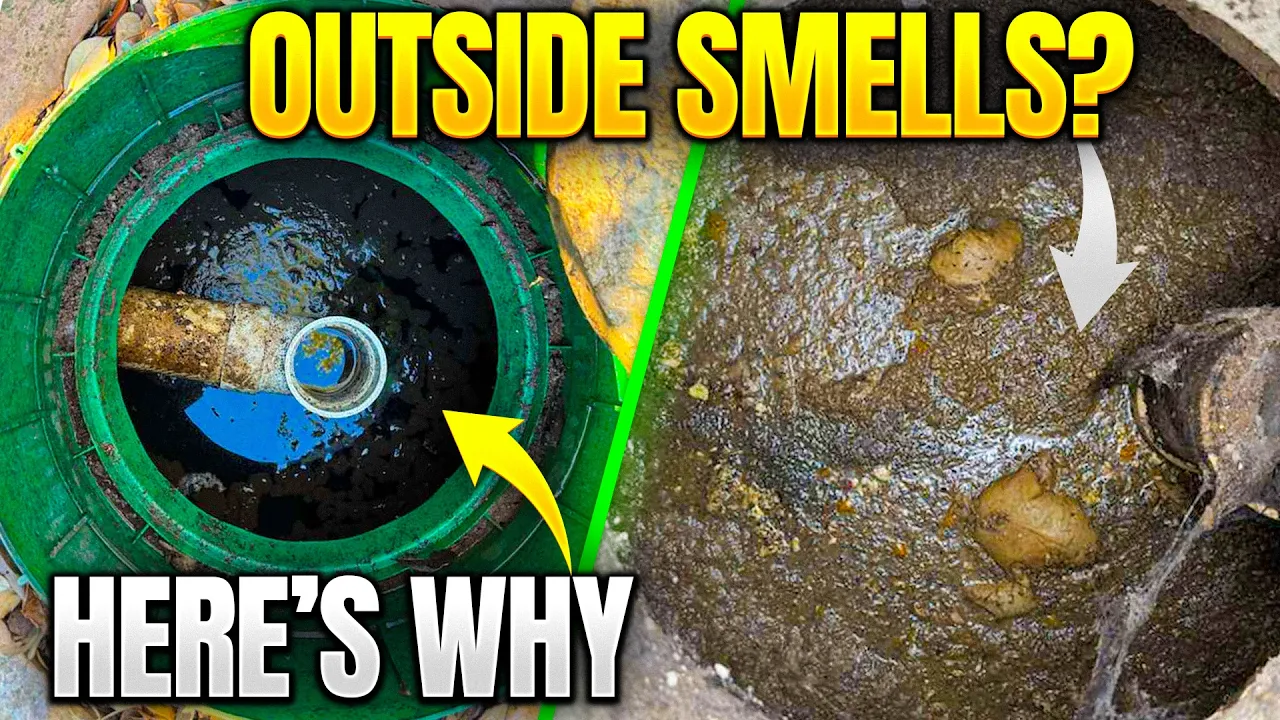 Septic system smells