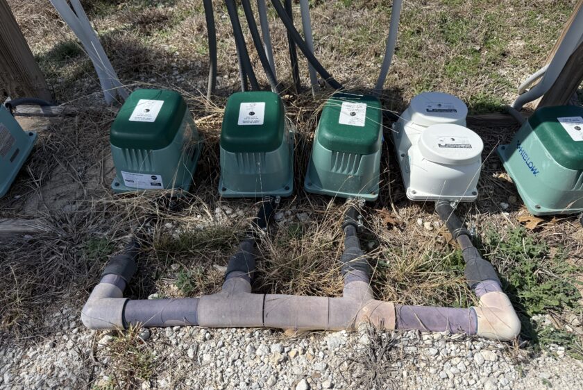 aerobic septic system air compressor
