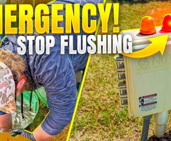 Why is my septic alarm going off, red light alarm on a Central Texas aerobic septic system