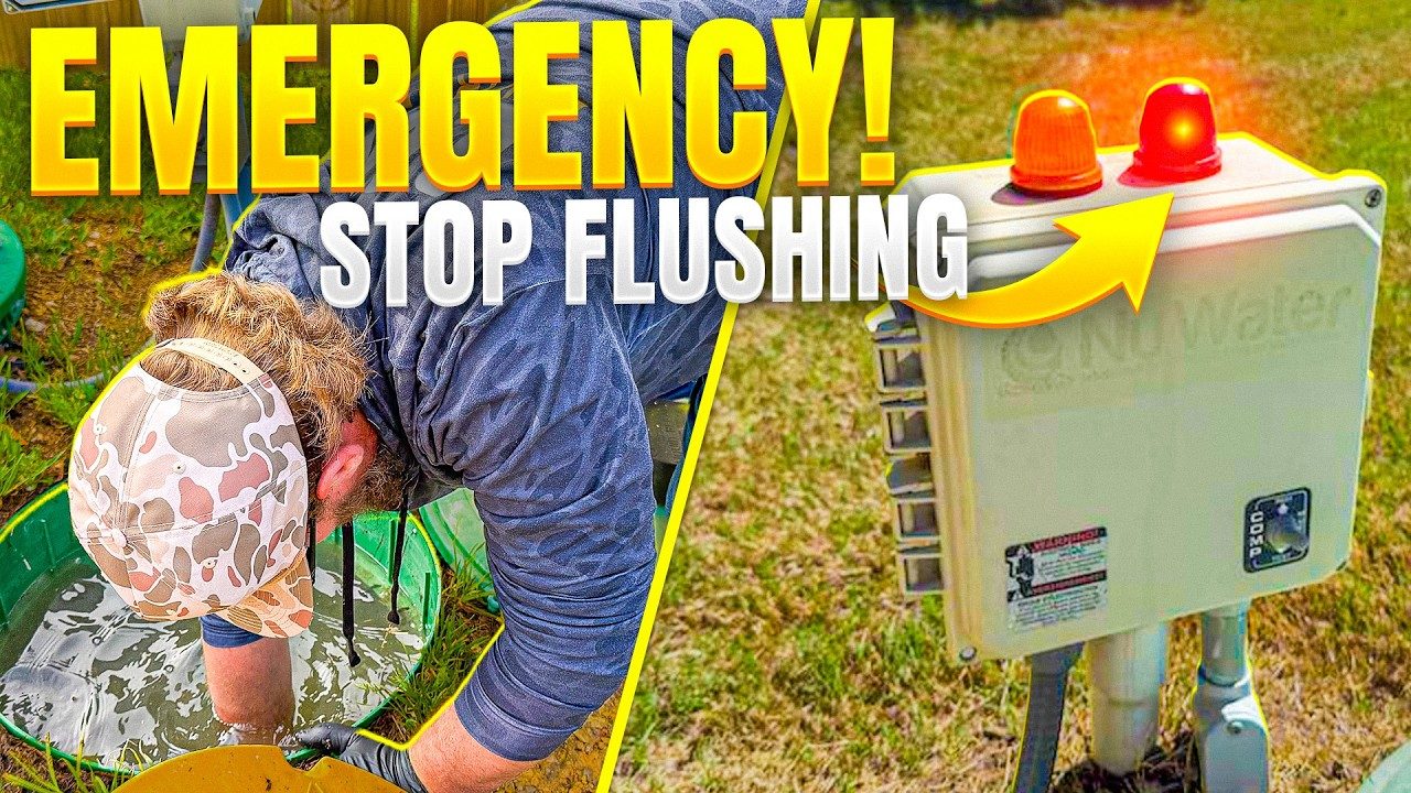 Why is my septic alarm going off, red light alarm on a Central Texas aerobic septic system